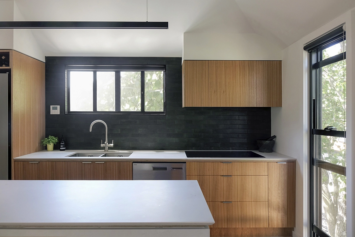 Image of architect designed kitchen renovation in Kensington.