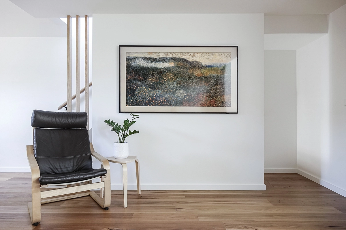 Image of sustainable architect designed all electric home.