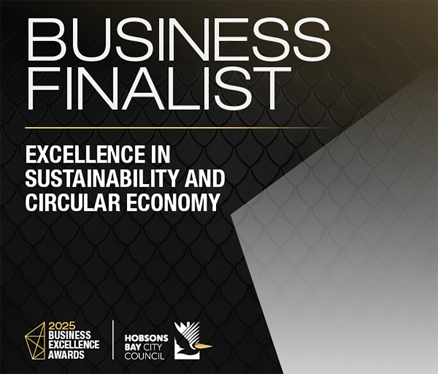 Hobsons Bay City Council business awards finalist for excellence in sustainability.